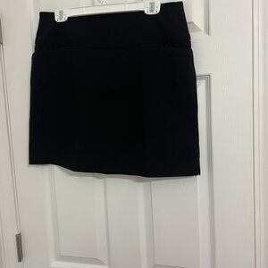 S.C. & CO. Womens Skirt Skort Size L Stretch Elastic Waist Pull On Pockets